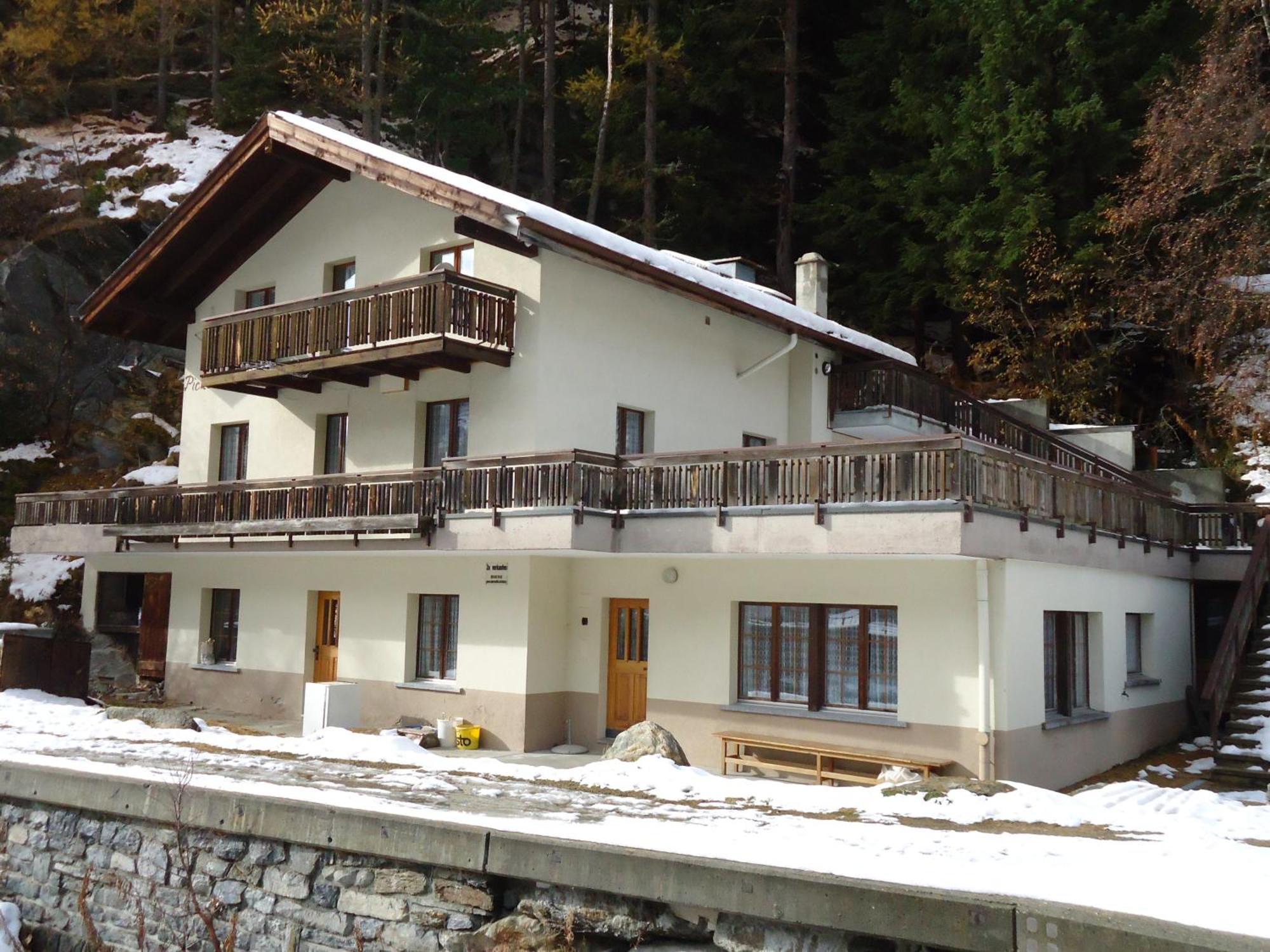 Apartamento Haus Pickelschmiede Saas-Grund Exterior foto