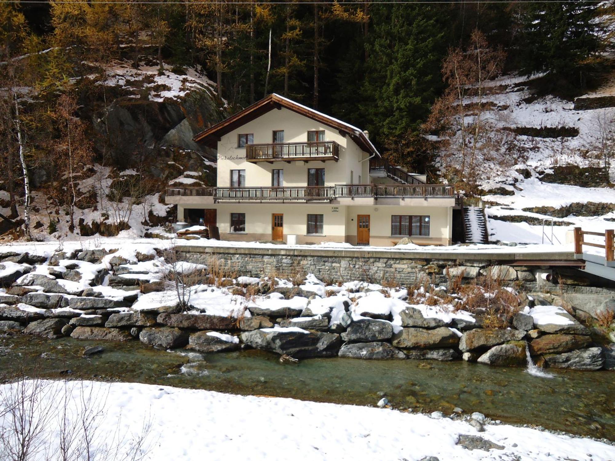 Apartamento Haus Pickelschmiede Saas-Grund Exterior foto