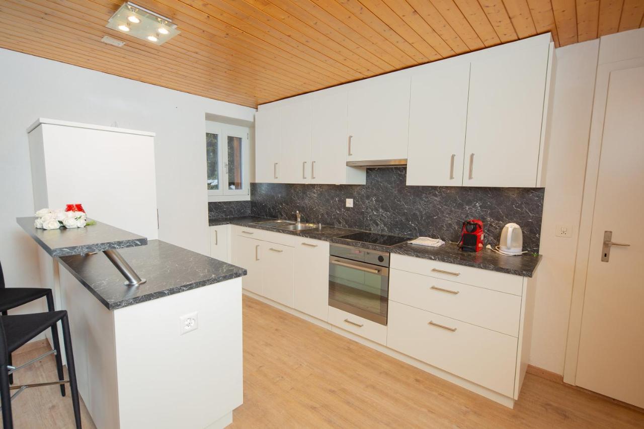 Apartamento Haus Pickelschmiede Saas-Grund Exterior foto